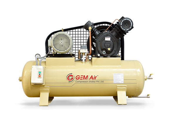 Two stage air compressor